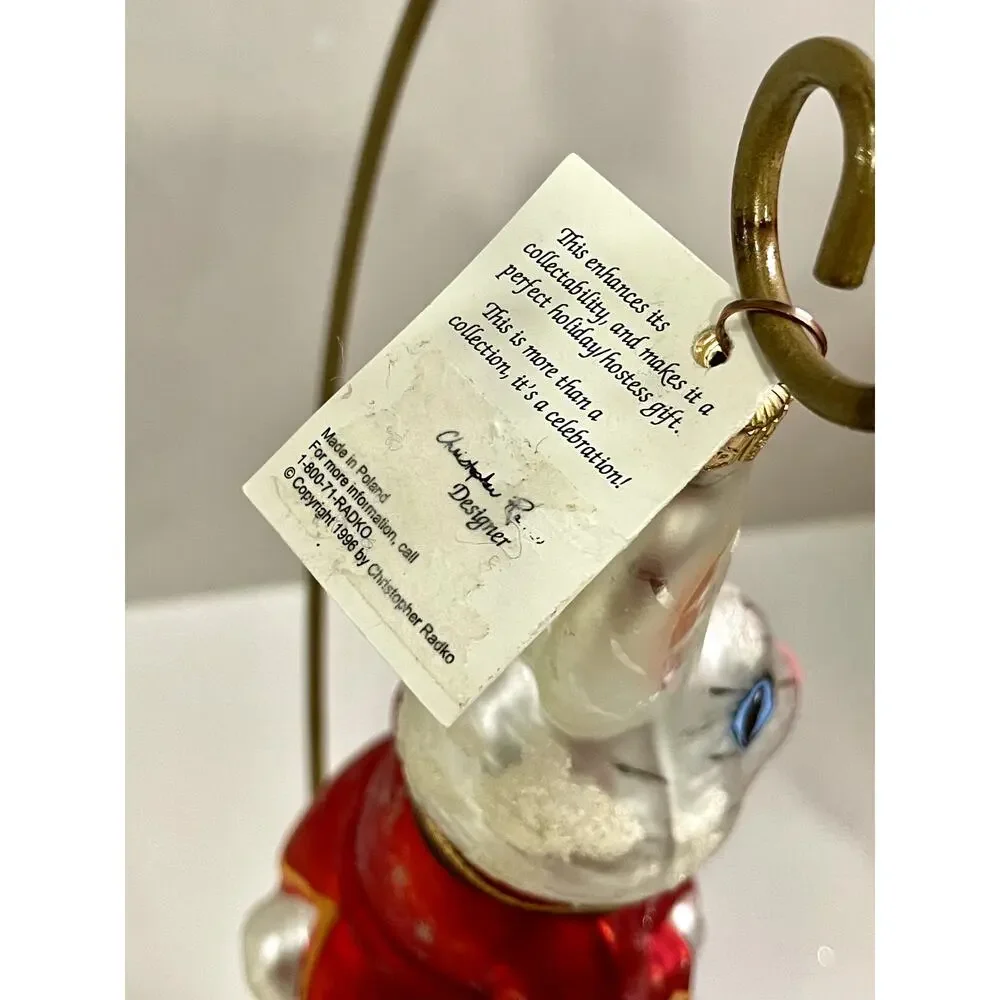 Christopher Radko 1997 Circus Chief Ornament - Picture 5 of 5